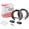 Febi Bremsbackensatz Trommelbremsen Set Hinten für RENAULT TWINGO I (C06) 37235