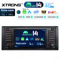 7 Zoll  Autoradio Android 14 8-Kern 4G+64G GPS Navi LTE 4G CanBus für BMW E39 M5