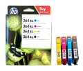 4 Original Tinte HP Photosmart 3070 3520 4620 B109N B110A B209A / Nr. 364XL Set