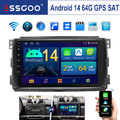 Android 14 Autoradio Für Smart Fortwo 451 2005-2010 Apple Carplay GPS WIFI 2+64G