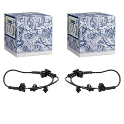 2X VEMO ABS-SENSOR RADDREHZAHL HINTEN LINKS+RECHTS passend für FORD FIESTA