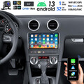 DAB+ 32G Android 13 Carplay Autoradio GPS Navi WIFI RDS Für Audi A3 S3 RS3 8V 8P