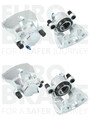 2X EUROBRAKE BREMSSATTEL VORNE LINKS+RECHTS passend für AUDI A4 A5
