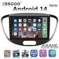 Carplay Für Hyundai i10 2007 -2013 Android 14 4+64G Autoradio GPS Navi Bluetooth