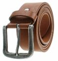Echt Büffel Jeans-Gürtel Herren Damen Massive Schnalle Leder Schwarz Braun 4 cm✅