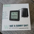 Hama Wetterstation Funk Thermometer Display Außensensor Regenmesser DCF Funkuhr
