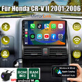 Für 2001-2006 Honda CR-V II CRV Android 14 GPS HIFI WIFI 64GB Carplay Autoradio