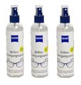 3x ZEISS Brillen-Reinigungs-Spray mit 240ml Inhalt schonenden Reinigung Sparset