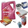 MAHLE Inspektionspaket 5L MANNOL 5W-40 Extreme passend für Opel Meriva