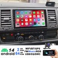 9" 2+64G Android14 Autoradio Carplay DAB GPS Navi für VW T6 Transporter Multivan