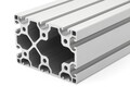 Aluminiumprofil 80x120 L I Typ Nut 8 leicht Alu Profil silber (113,90€/m)