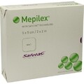 MEPILEX 5x5 cm Schaumverband, 5 St PZN 09313054
