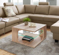 Couchtisch Apollo inkl. LED-Beleuchtung auf Rollen Wohnzimmertisch UVP 229,-NEU