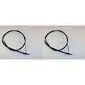 2X TRISCAN HANDBREMSSEIL HINTEN BEIDSEITIG passend für AUDI A3 SEAT LEON TOLEDO 
