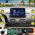Für Renault Megane III 2009-2015 Android 14 Autoradio Apple CarPlay GPS Navi
