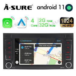 2+32GB Android Autoradio SWC Navi CarPlay für VW T5 Multivan Transporter Touareg