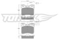 TOMEX Brakes Bremsbelagsatz Scheibenbremse TX 11-98 für AX CITROËN PEUGEOT 106 1