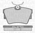 MAGNETI MARELLI Bremsbelagsatz Scheibenbremse 363916060370 für OPEL NISSAN X83 2
