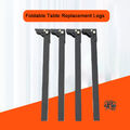 4 Stück faltbare Tischbeine, zusammenklappbare Tischbeine vielseitig Tischbein