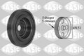 SASIC 2154008 Riemenscheibe für Kurbelwelle Riemenscheibe Kurbelwelle 