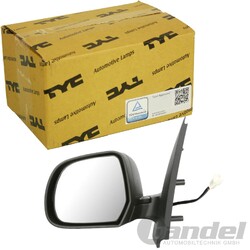TYC AUßENSPIEGEL GRUNDIERT LINKS passend für DACIA DOKKER LODGY | 328-0248