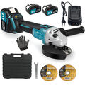 Akku Winkelschleifer 125mm Trennschleifer Schleifmaschine Flex Für Makita 21V