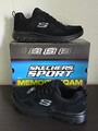 Skechers Burns Agoura Herren Schwarz Schuhe Sneaker  Gr.44   52635-BBK 