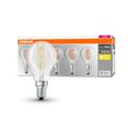 5er-Pack Osram E14 LED Birne BASE P40 Glühlampe Lampe warmweiß 4 Watt Filament