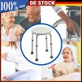 Duschstuhl 360° Drehbar Duschsitz Badestuhl Duschhocker 150kg Badhocker 8-Fach