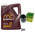 Ölfilter 5L MANNOL Energy 5W-30 für VW Polo 1.2 TSI 1.4 GTI Golf VI Skoda Yeti