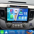 2+64G Android 15 Autoradio Apple Carplay Für Toyota RAV4 2013-2018 Navi WiFi KAM