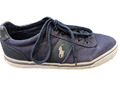 Polo Ralph Lauren Schuhe Herren 8 blau Turnschuhe Schnürung Canvas Sneaker Hanford Pony