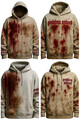 Hoodie Splatter Sweatshirt Problem Gelöst Bloody Shirt Halloween Bloody Shirt