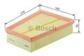 BOSCH 1 457 433 529 Luftfilter  für RENAULT DACIA OPEL Filtereinsatz