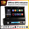 7" Android 13 Auto 1 Din CarPlay Autoradio DVD Player WiFi BT 5.0 DAB TPMS 64GB