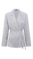 Riani NEU Bluse-Blazer aus Satin Weiß Nr.575060-4348 - 40