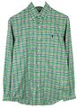 Polo Ralph Lauren Shirt Herren Klein Muster Übergröße Knöpfe