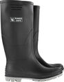 Power Safe PVC-Stiefel hoch schwarz-grau