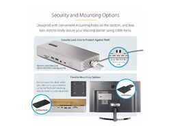 StarTech.com Thunderbolt 4 Multi-Display Docking Station, Quad/Triple/Dual M ~D~