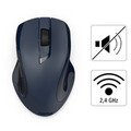 Hama MW-800 V2 Laser Maus wirelss leise silent kabellos m. LED 600-3200 DPI Blau