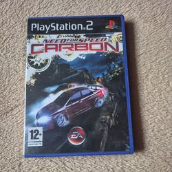 Need For Speed Carbon PS2 UK PAL KOMPLETT SEHR GUTER ZUSTAND