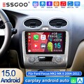 9" Android 15 Autoradio 4+64G Für Ford Focus II MK2 2004-2011 Carplay GPS RDS BT