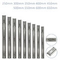 1-10Paar Schubladenschienen Vollauszug Schubladenauszug Soft-Close 45mm