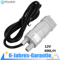 DC 12V Tauchpumpe Mini Wasserpumpe 600L/ H für Aquarium Pool Camping Garten DE