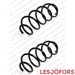 2x Fahrwerksfeder LESJÖFORS 4027600 2 Federn Satz Federnsatz für Ford