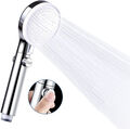 Duschkopf 5 Strahlarten Handbrause 5 Modi Duschkopf mit Start-Stop-Funktion