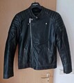 Jacke in Lederoptik