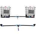 IBC Adapter 3/4" Auslaufhahn Verbindungsset 2 Tank Regenwassertank Container DE