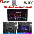 Für Audi A4 2000-2009 Android12 Autoradio Stereo Carplay GPS Navi BT+Gift Canbus