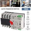 Dual Power Automatischer Transferschalter 100A 400V 4P ATS Notstrom Umschalter